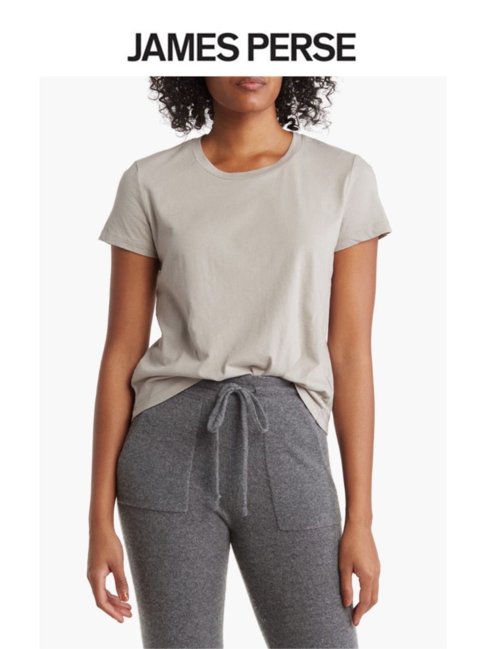 James Perse Cotton T-Shirt